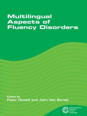 cover image of Multilingual Aspects of Fluency Disorders